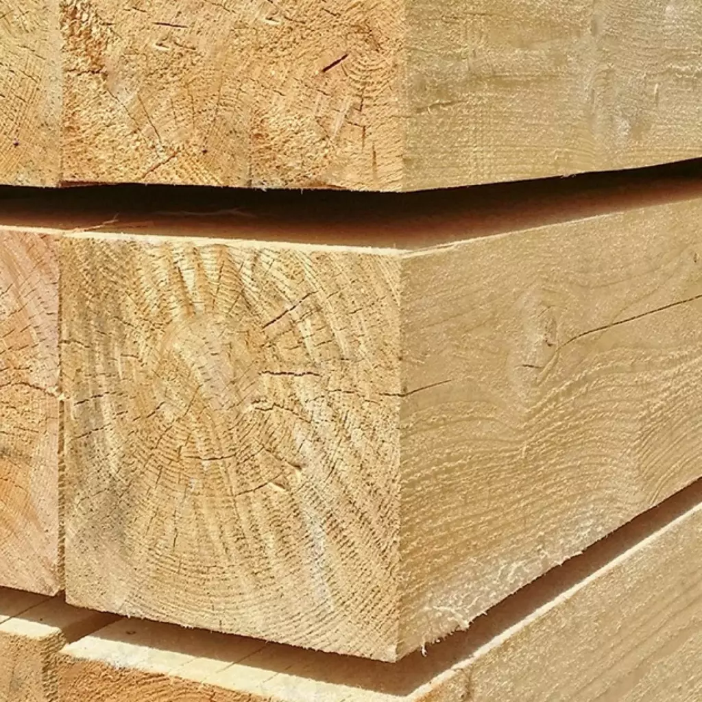 Брус обрезной 300 на 300